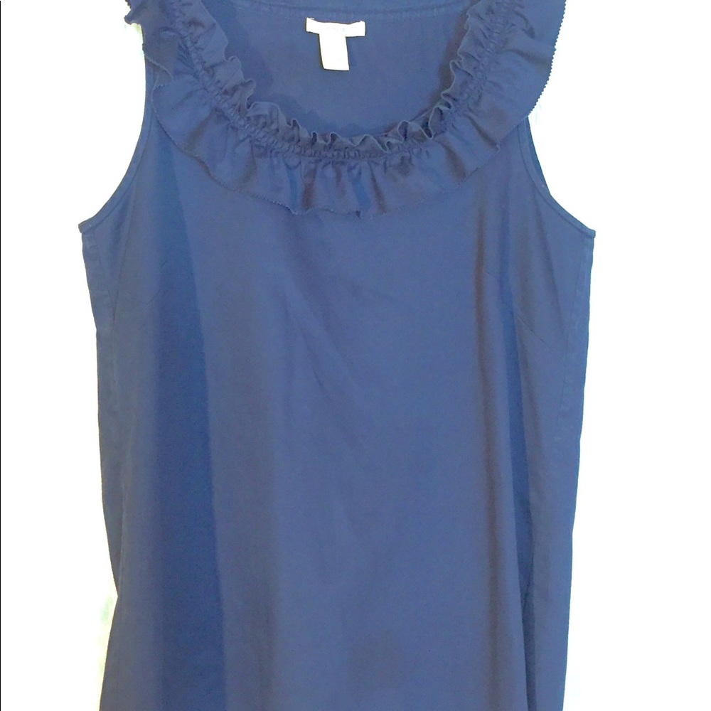 J Crew Ruffle Tank - Picture 5 of 5